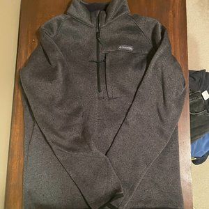 Columbia Mens Half Zip Size Medium